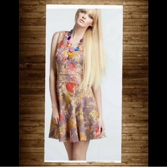 Anthropologie Dresses & Skirts - Gregory dress Anthropologie size 4 floral dress